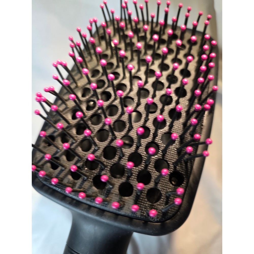 Revlon One-Step Hair Dryer and Styler Paddle Brush Black Pink RVDR5212 - Picture 4 of 9